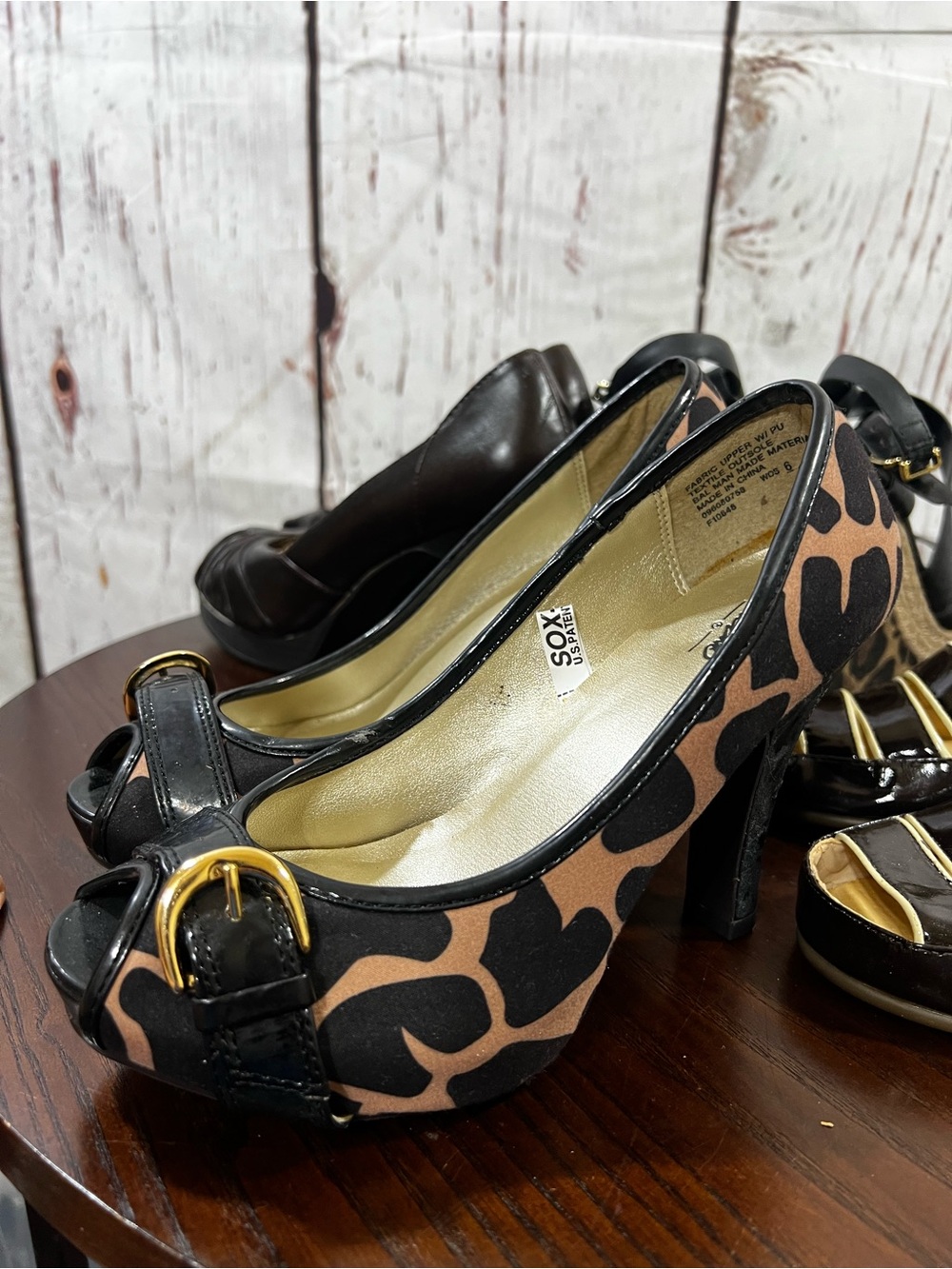 5 Pairs women’s shoes size 6 Liz Claiborne, Jessica Simpson, aerosoles etc As Is - Picture 15 of 16
